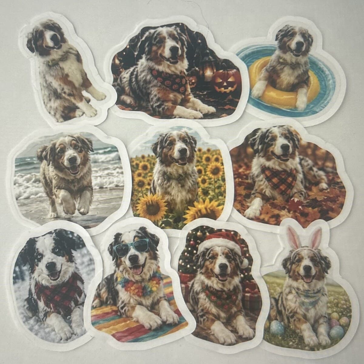 10 Stickers pack preview
